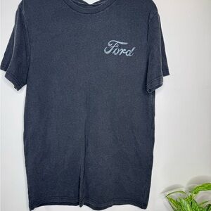 Nwt Ford Men's Charcoal Tee